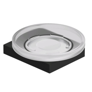 Kludi VELA C Мыльница подвесная для ванны Matt Black, Nero Opaco