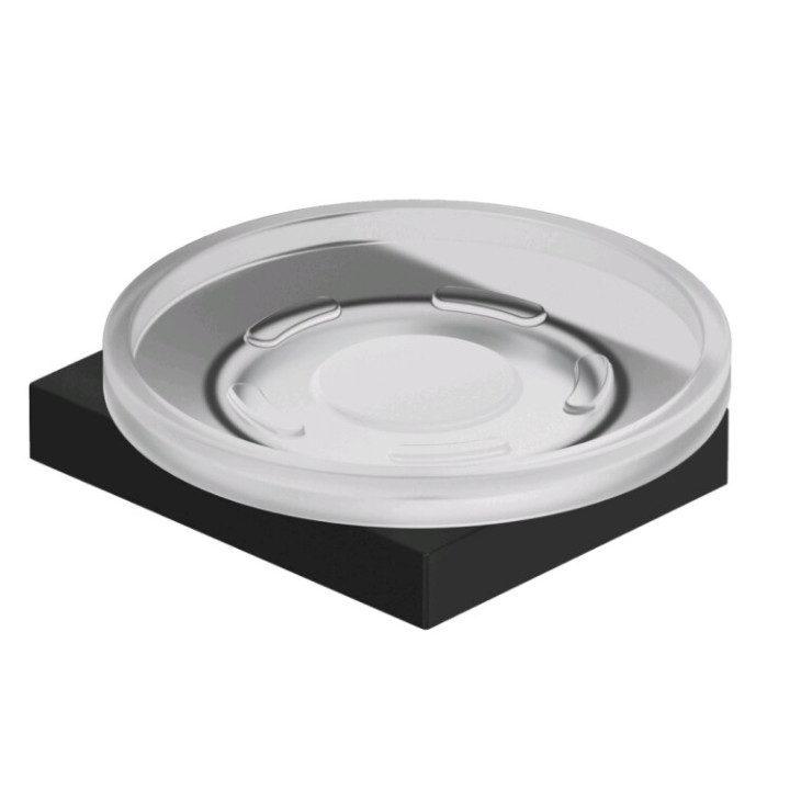 Kludi 3198539 мыльница Matt Black настенная