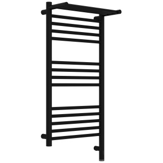 Сунержа Богема 3.1 Полотенцесушитель электрический жидкостный 80х40 см матовый чёрный