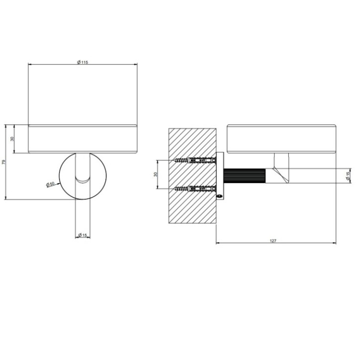 Gessi 63801#727 мыльница Ingranaggio, латунь, настенная