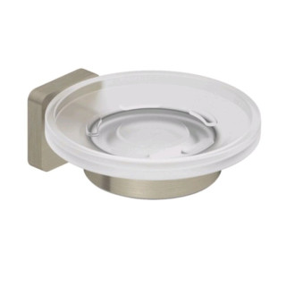 Kludi VELA S Мыльница подвесная для ванны Brushed Nickel