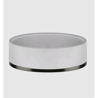 Gessi Inciso Мыльница подвесная для ванны Black Metal Brushed PVD