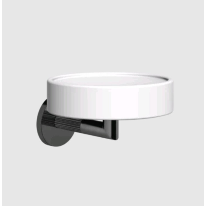 Gessi 63801#706 мыльница Ingranaggio Black Metal
