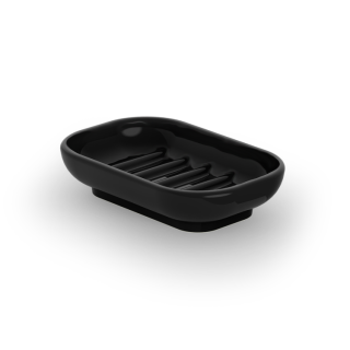 Decor Walther DW Мыльница подвесная для ванны Black, Pure Black