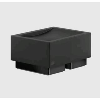Gessi Rettangolo Мыльница подвесная для ванны Black Metal PVD