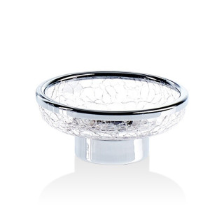 Decor Walther Crack Мыльница подвесная для ванны нержавеющая сталь