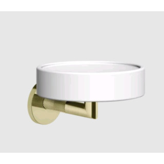 Gessi Anello Мыльница подвесная для ванны Brass PVD