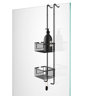 Decor Walther DW Полка для ванны 15x12 см Matt Black, Nero Opaco