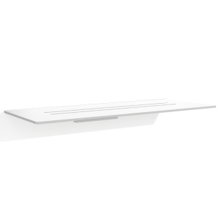 Decor Walther Mikado Полка для ванны 30x12 см Matt White, Bianco Opaco