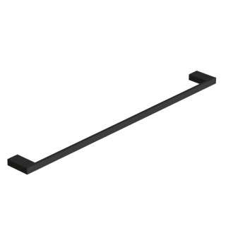 Kludi VELA C Полотенцедержатель одинарный для ванны 63 см Matt Black, Nero Opaco