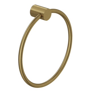 Kludi VELA R Полотенцедержатель кольцо для ванны 20 см Brushed Gold