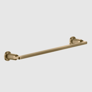 Gessi Inciso Полотенцедержатель одинарный для ванны 49.1 см Warm Bronze Brushed PVD