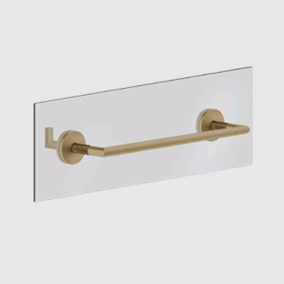 Gessi Anello Полотенцедержатель одинарный для ванны 35 см Warm Bronze Brushed PVD