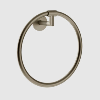 Gessi Anello Полотенцедержатель кольцо для ванны 22.2 см Finox Brushed Nickel