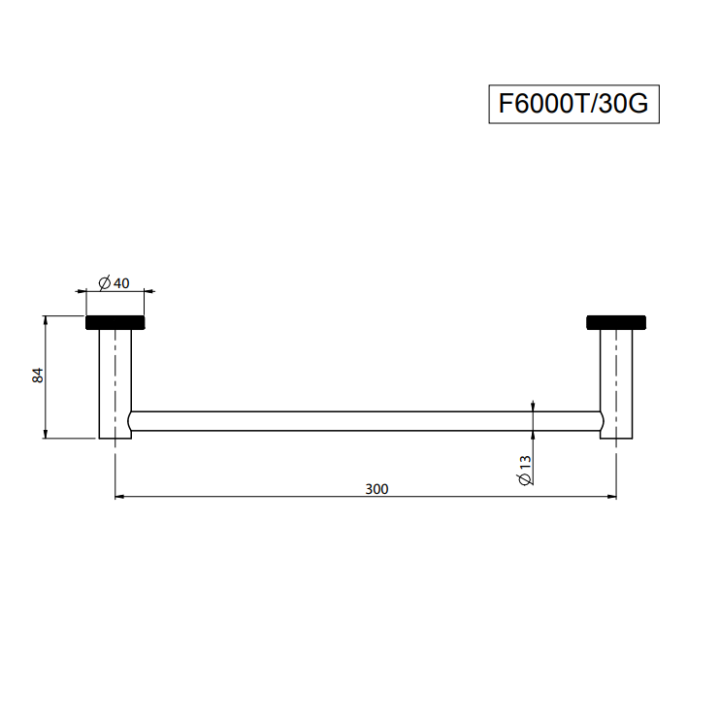 F6000T/30GSN полотенцедержатель Fima Carlo Frattini