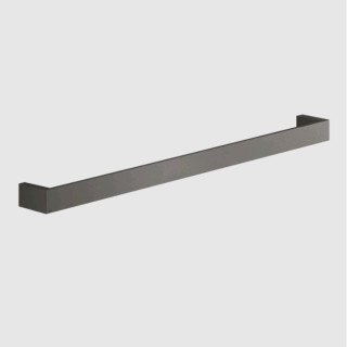 Gessi Rettangolo Полотенцедержатель одинарный для ванны 61.5 см Black Metal Brushed PVD