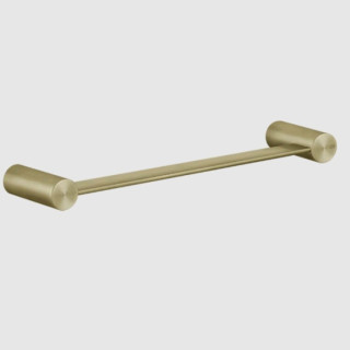 Gessi 316 Полотенцедержатель одинарный для ванны 32.8 см Brushed Brass PVD