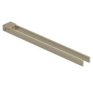 Kludi VELA C Полотенцедержатель двойной для ванны 43 см Brushed Nickel