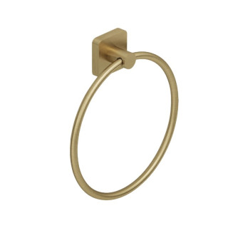 Kludi VELA S Полотенцедержатель кольцо для ванны 16.8 см Brushed Gold