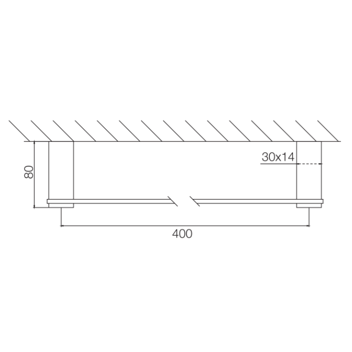 F6020/40OS полотенцедержатель Fima Carlo Frattini