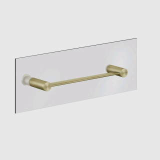 Gessi 316 Полотенцедержатель одинарный для ванны 32.8 см Brushed Brass PVD