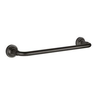 Gessi VENTI20 Полотенцедержатель одинарный для ванны 34.5 см Black Metal Brushed PVD