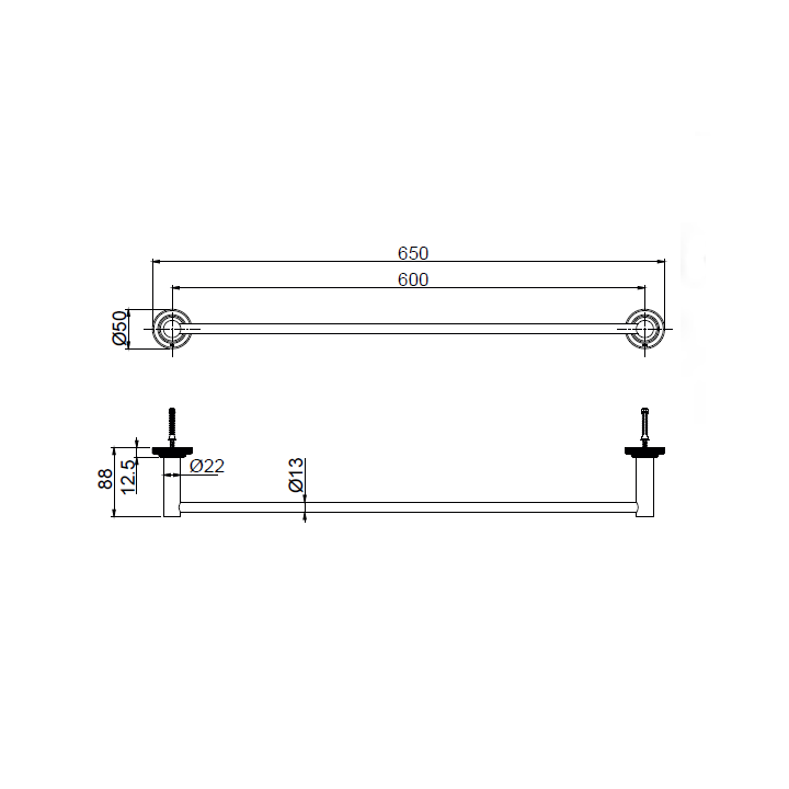 F6300/60OS полотенцедержатель Park Lane Fima Carlo