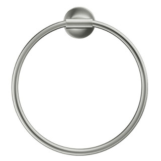 Duravit Starck T Полотенцедержатель кольцо для ванны 21 см Steel Brushed, Inox
