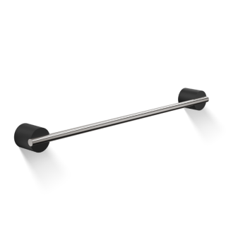 Decor Walther Stone Полотенцедержатель одинарный для ванны 45 см сталь матовая/черный матовый