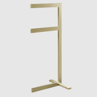 Gessi Rettangolo Полотенцедержатель стойка для ванны 35 см Brushed Brass PVD