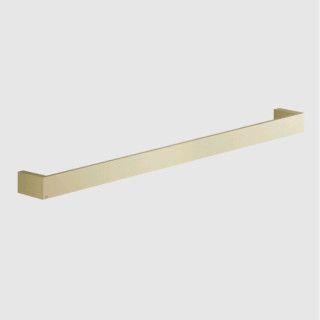 Gessi Rettangolo Полотенцедержатель одинарный для ванны 61.5 см Brushed Brass PVD