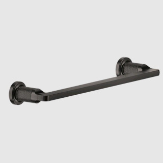 Gessi Inciso Полотенцедержатель одинарный для ванны 34.1 см Black Metal Brushed PVD
