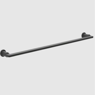 Gessi Inciso Полотенцедержатель одинарный для ванны 84.1 см Matt Black, Nero Opaco