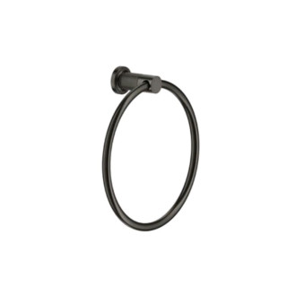 Gessi Inciso Полотенцедержатель кольцо для ванны 22.2 см Matt Black, Nero Opaco