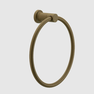 Gessi Inciso Полотенцедержатель кольцо для ванны 22.2 см Antique Brass