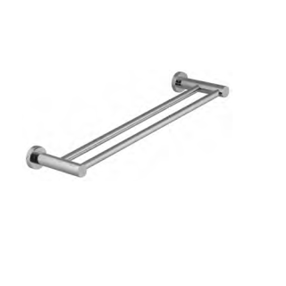 Fima Carlo Frattini Accessori Полотенцедержатель двойной для ванны 60 см Brushed Nickel