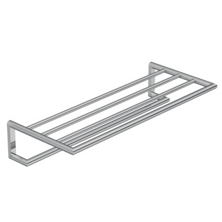 Kludi VELA R Полотенцедержатель полка для ванны 61.8 см нержавеющая сталь