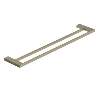 Kludi VELA C Полотенцедержатель двойной для ванны 63 см Brushed Nickel