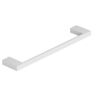 Kludi VELA C Полотенцедержатель одинарный для ванны 33 см Matt White, Bianco Opaco