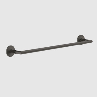 Gessi Anello Полотенцедержатель одинарный для ванны 50 см Black Metal Brushed PVD