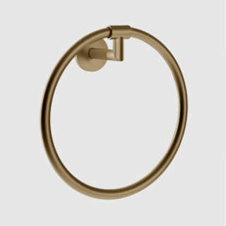 Gessi 63909#726 полотенцедержатель кольцо бронза