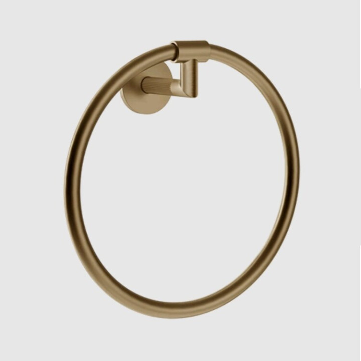 Gessi 63909#726 полотенцедержатель кольцо бронза