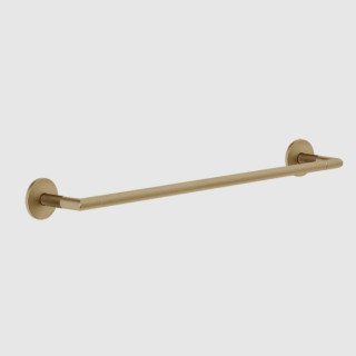 Gessi Anello Полотенцедержатель одинарный для ванны 50 см Warm Bronze Brushed PVD
