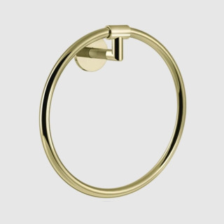 Gessi Anello Полотенцедержатель кольцо для ванны 22.2 см Brass PVD