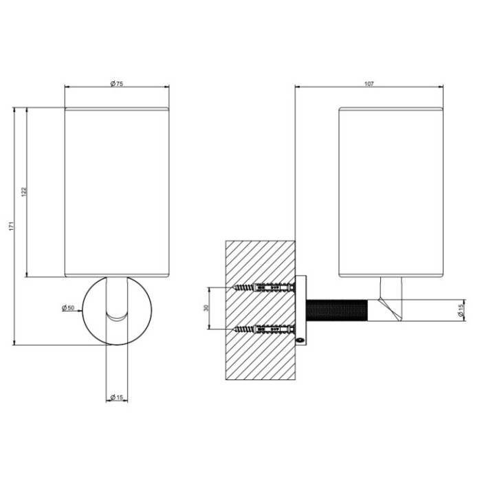 Gessi 63707#031 стакан Anello нержавеющая сталь