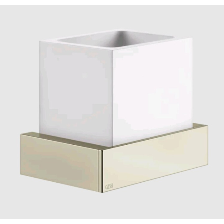 Gessi 20807#720 стакан для ванны Rettangolo Nickel PVD