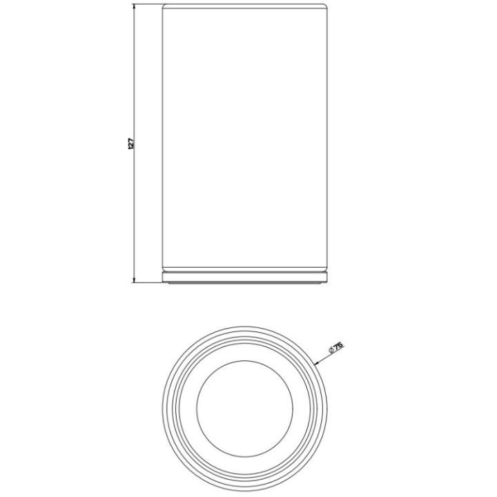 Gessi 58531#279 стакан Matt White для ванны