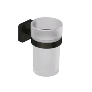 Kludi VELA S Стакан для ванны сталь оружейная