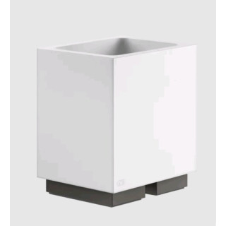 Gessi Rettangolo Стакан для ванны Black Metal Brushed PVD