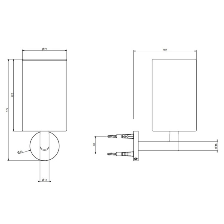 Gessi 63607#710 стакан для ванны Brass PVD